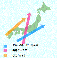 三重県のコース別警戒イメージ